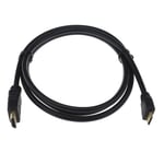 HDMI Cable Compatible with Canon EOS 2000D Digital Camera Connects Laptops
