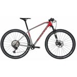 Ridley Bikes Ignite SLX XTR M9100 Carbon Mountainbike Bike - Silver / Candy Red Metallic XL /Silver