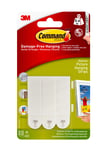 3M Command Tavelupphängning Medium Vit 4-pack