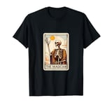 The Magician Tarot Card Halloween Skeleton Gothic Magic T-Shirt