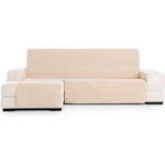 ECOMMERC3 Housse de canapé d'angle Taille Extra Gauche - Housse de canapé Longue Facile à Installer avec élastiques Couleur Ocre, Compatible avec canapés méridienne Gauche ou Droite