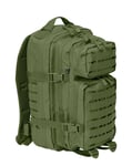 Brandit Laser Cut Assault Ryggsäck - 25 Liter (Olivgrön, One Size) Size Olivgrön