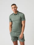 Björn Borg Ace Mesh Panel Polo Shirt Grön, M