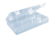 hünersdorff GmbH Boîte à assortiment PS CLASSIC, 6 compartiment 225x335x55 mm, transparent