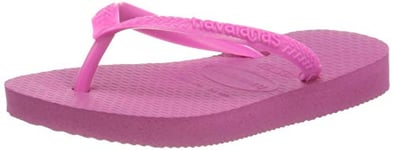 Havaianas Girl's Havaianas Slim Flip Flops,Hollywood Rose,7 UK Child