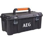 AEG POWERTOOLS Pack Slagborr + Slagskruvmejsel Hammarborr - Aeg Powertools I Verktygslåda Med Batterier Och Laddare
