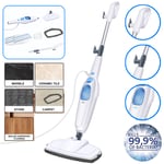 3000W Steam Mop Floor Cleaner Carpet Washer Hand-Held Steamer With 2 Mop Pads