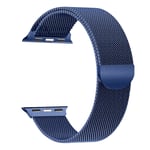 Apple Watch Series 4 44mm milanese stainless steel watch band - Blue