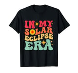 Retro In My Solar Eclipse Era 70s Cosmic Celebration T-Shirt