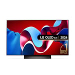 LG OLED evo C4 48" 4K Smart TV, 2024, Umber Brown