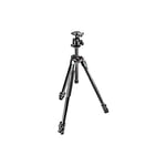 Manfrotto 290 Xtra Aluminum 3-Section Tripod Kit with Ball Head (MK290XTA3-BHUS),Black