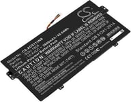 Kompatibelt med Acer Swift 7 SF713-51-M2K3, 15.4V, 2600 mAh