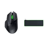 Razer Basilisk V3 Pro - Souris Gaming sans Fil Noir & Goliathus Extended Chroma - Tapis de Souris Gaming XXL Extra Large et Doux avec éclairage RGB Noir