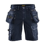 Blåkläder Hantverksshorts stretch X1900 - Svart / C64