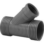 Uponor IQ DN300 x 160 mm 45° PP grenrör, utan tätningsringar