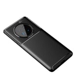 CruzerLite Huawei Mate 40 Pro Case, Carbon Fiber Texture Design Cover Anti-Scratch Shock Absorption Case for Huawei Mate 40 Pro (2020) (Carbon Black)