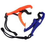 DPZCBH Fishing Scales 1pc ABS Floatable Fish Lip Gripper Portable Non-Slip Fishing Controller Holder Pliers Fishing Common (Color : 1pc size s orange)