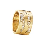 Fusion 3-delad Ring Guld Moln