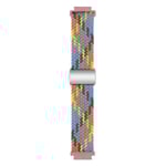 Flätat magnetiskt klockarmband Garmin VivoActive 4S - Purple Pulse