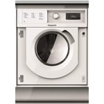 Hotpoint BI WMHG 71483 UK N Built-in Washing Machine, 7kg load, 1400rpm, White
