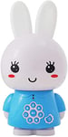 Alilo Honey Bunny Bluetooth - Interactive and Educative Toy, Bluetooth Speaker, Sleep Trainer - full of Songs and Stories in English - Colour Blue