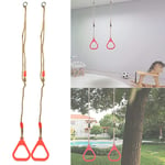A Pair Of Adjustable Plastic Children Swing Gym Fitness Exercise Sport New