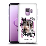 Head Case Designs Officially Licensed Friends TV Show Pivot Doodle Art Soft Gel Case Compatible With Samsung Galaxy S9