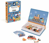 JANOD MAGNETI'BOOK RACERS BRAND NEW IN BOX 3-8 YEARS 68 PIECES