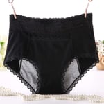 Haoxiaren Women Cotton Panties Menstrual Period Leak-Proof Underwear Big Size Xl-4Xl Seamless Briefs Lady Lingerie Plus Size