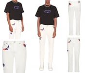 Dior Homme X Kenny Scharf Deadstock Jeans Limited Hypnotic Pants Trousers