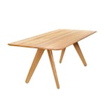 Tom Dixon - Slab Table, Naturell - Natural - Träfärgad - Matbord - Trä
