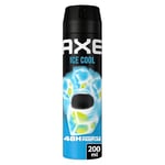 Axe Suprême Déodorant Homme Spray Ice Cool 48h Fraîcheur & Parfum 200ml