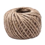 Jutesnöre, 2 mm - 30 meter Beige