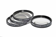 Kood 49mm Macro Close-Up Filter Set +1 +2 +4 +10 & Case - DSLR Cameras (UK) BNIP