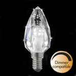 Unison dimbar LED kronljus Prisma 4000K 380lm E14 4,3W 