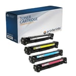 Compatible Multipack HP 117A Full Set Standard Capacity Toner Cartridges (4 Pack)