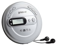 Groov-e Retro Personal CD Player - Silver