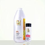 PURC 1000Ml 8% Brazilian Keratin Hair Treatment 100Ml Purifying Shampoo Straight