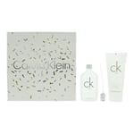 Calvin Klein Ck One 2 Piece Gift Set: EDT 50ml - Shower Gel 100ml For Unisex