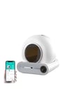 Tonepie Smart Cat Litter Box, App-kontroll, Jonisk Luftrenare,VIT