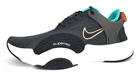 Nike Men's Superrep Go 2 Running Shoe, Dk Smoke Grey Total Orange, 10.5 UK