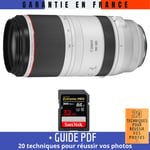 Canon RF 100-500mm f/4.5-7.1L IS USM + 1 SanDisk 32GB UHS-II 300 MB/s + Guide PDF '20 TECHNIQUES POUR RÉUSSIR VOS PHOTOS
