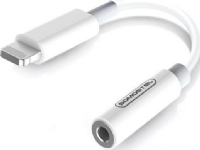 Adapter USB Somostel SMS-BZ01 Lightning - Jack 3.5mm Biały (25938)