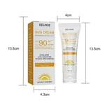 40g SPF90 Sunscreen Rice Serum Whitening Sun Cream Sunblock Cream Skin 40G