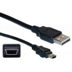 Cisco USB-A to Mini-B Console Cable 6 Feet Compatible with 900 Series Routers...