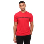 DKNY Men's Mens Dkny - in Red With Chest Print Branding 100% Cotton T Shirt, Red, M UK
