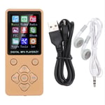 MP4 Player, 8G Matte Material Music Player, for Music Lovers, for a Perfect Partner(Rose gold)