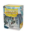 Dragon Shield Sleeves - Silve - Standard Size Deck Protectors (100 CT) Arcane Tinmen