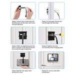 Doorbell Rechargeable Smart Video Doorbell 2 Way Intercom 1080P For Homes