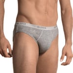 Sloggi Kalsonger For Men Basic Mini Grå bomull Small Herr